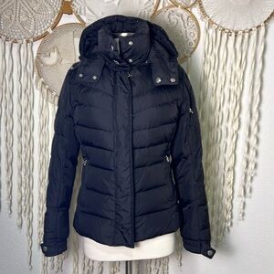 Bogner Fire & Ice Black Down and Feather Ski Jacket Size 6/US Small
